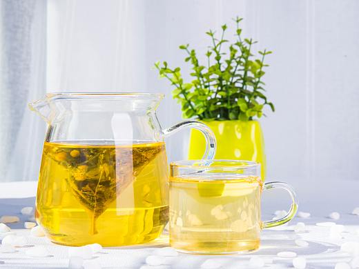 菊花青茶