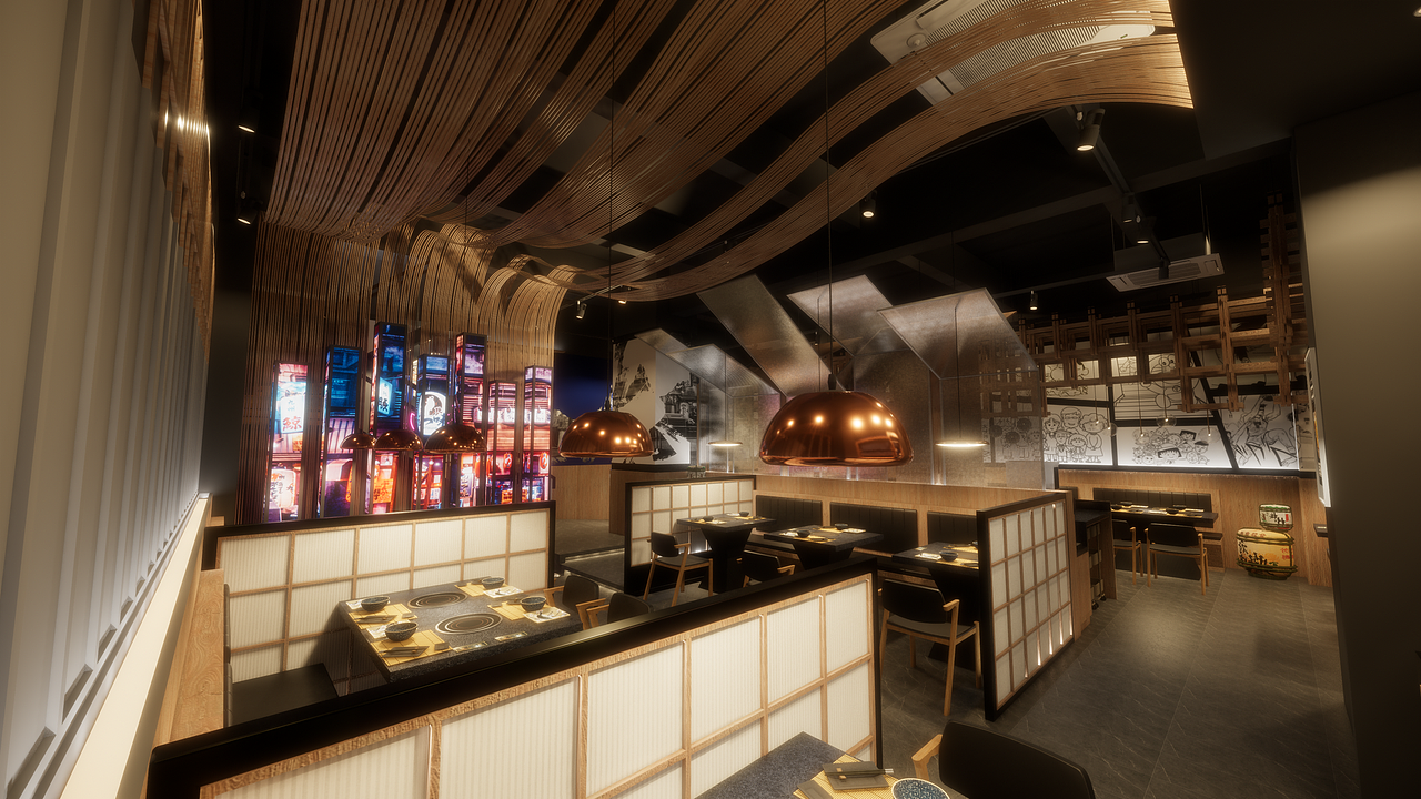 今崎烧-惠福路店（图ZMjkyOTMzMTI0） - 酒店餐饮设计 - 站酷设计师RamonDMaster原创素材 - 站酷ZCOOL