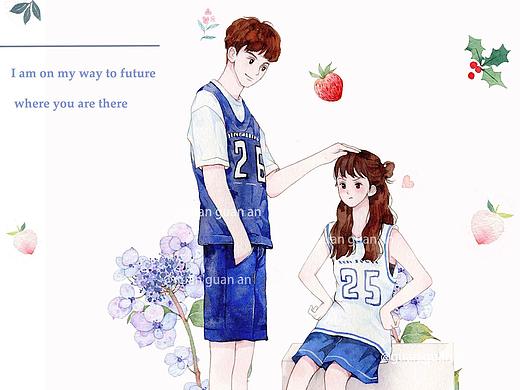 情侣手绘日常