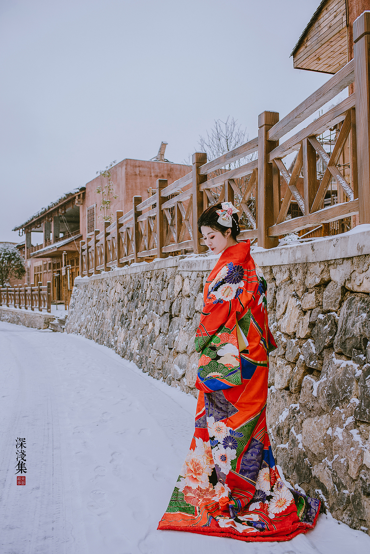 雪の华（图ZMTEyMzY0NzY4） - 人像摄影 - 站酷设计师LazyFish茶几原创素材 - 站酷ZCOOL