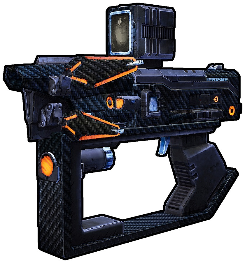 科幻武器--游戏武器原画设定