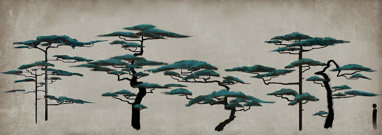 水墨风游戏概念设计