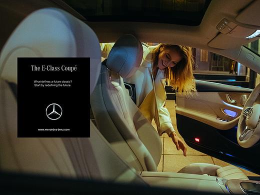 Mercedes-Benz奔驰E-coupe平面拍摄 