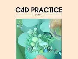 关于c4d练习