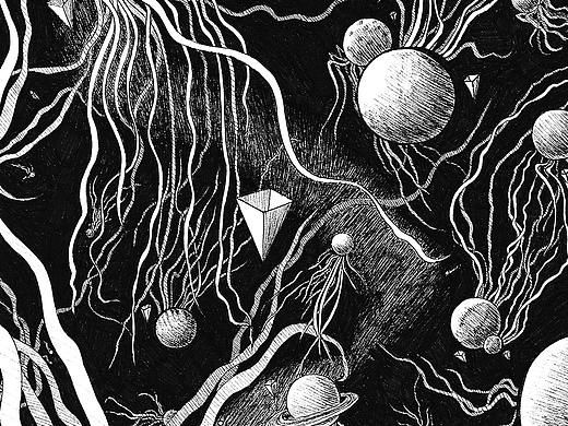 《漫游》六部曲插画