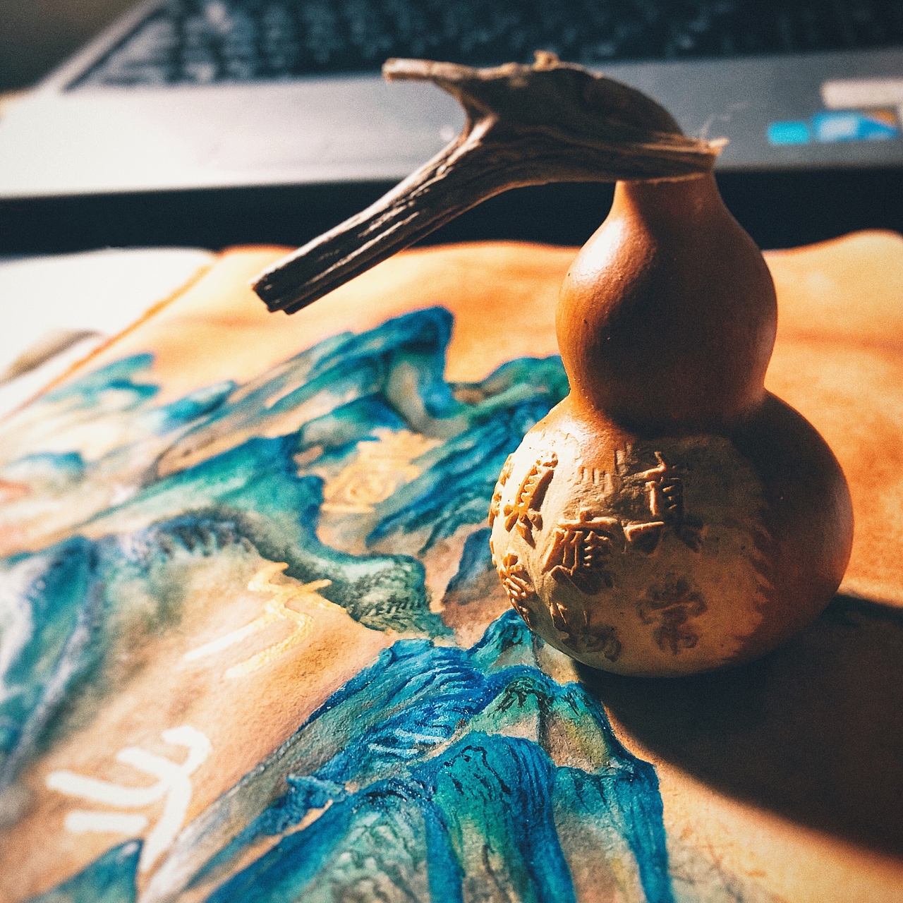 向北宋大師王希孟《千里江山圖》致敬?。▓DZMTM1MDU3MzY4） - 繪本 - 站酷設(shè)計師源源物語原創(chuàng)素材 - 站酷ZCOOL