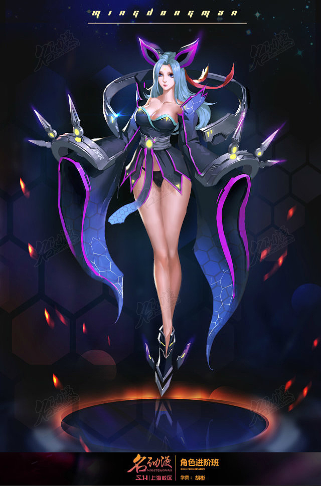 机械科幻风狐妖|其他|其他|名动漫cg数娱 - 原创作品 - 站酷 (zcool)