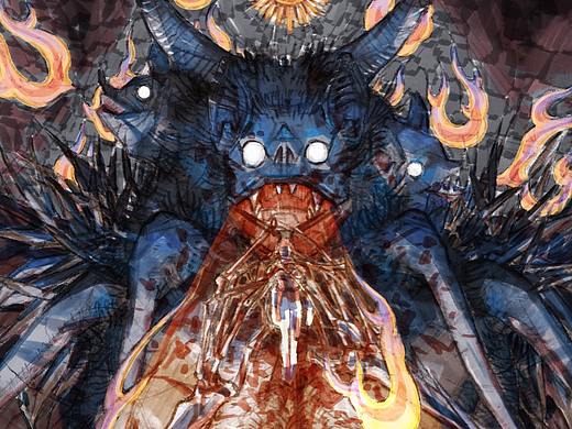 帮朋友画的封面