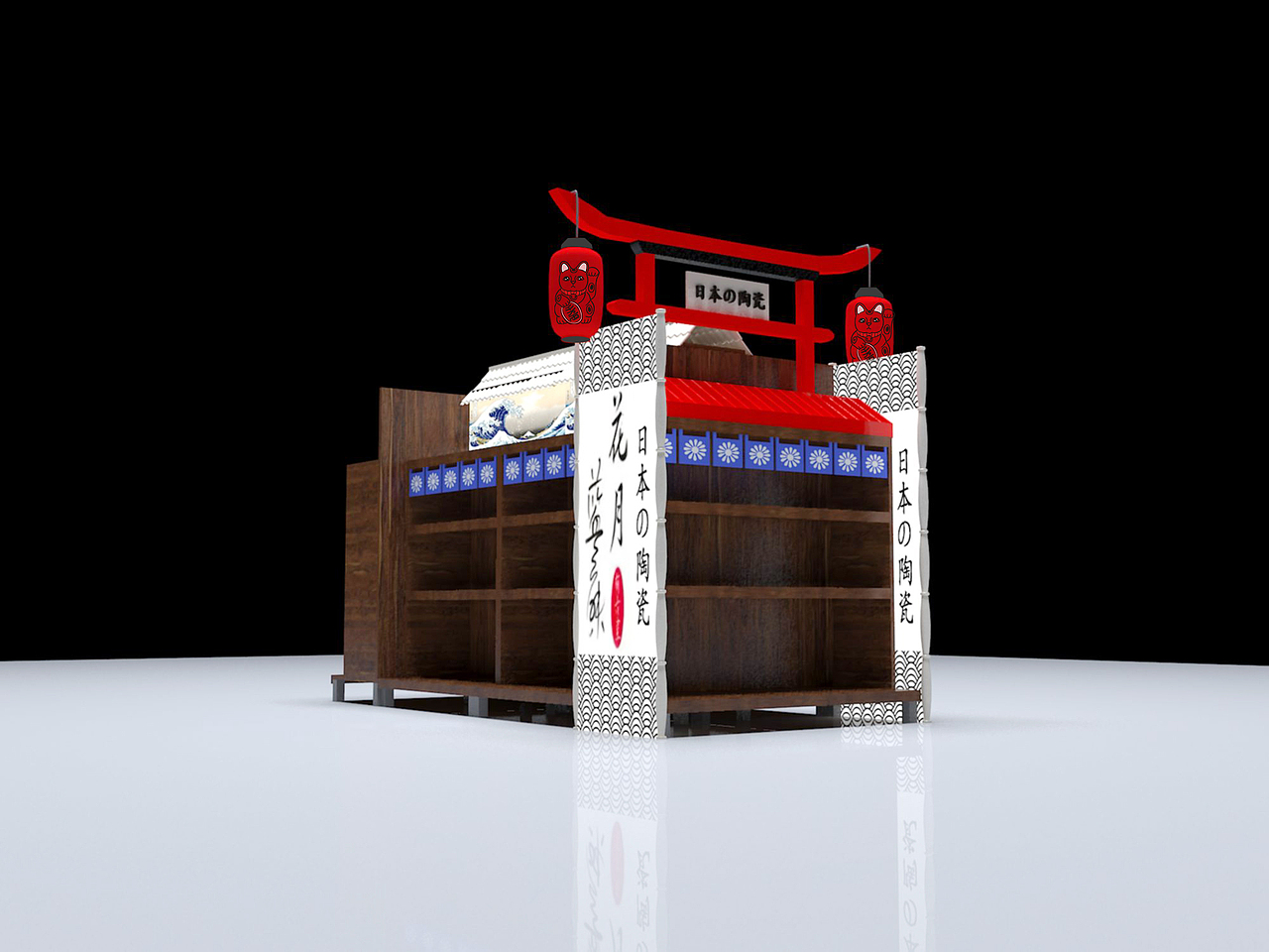 超市展架设计（图ZNzI5NjExMTY=） - 建筑/空间 - 站酷设计师梵高先生的微笑原创素材 - 站酷ZCOOL