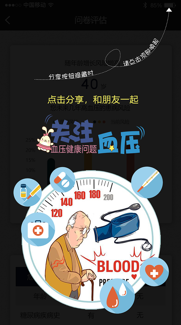 康健德评估H5（图ZMTI1OTg2MDg4） - 移动端网页 - 站酷设计师_周小闹别闹原创素材 - 站酷ZCOOL