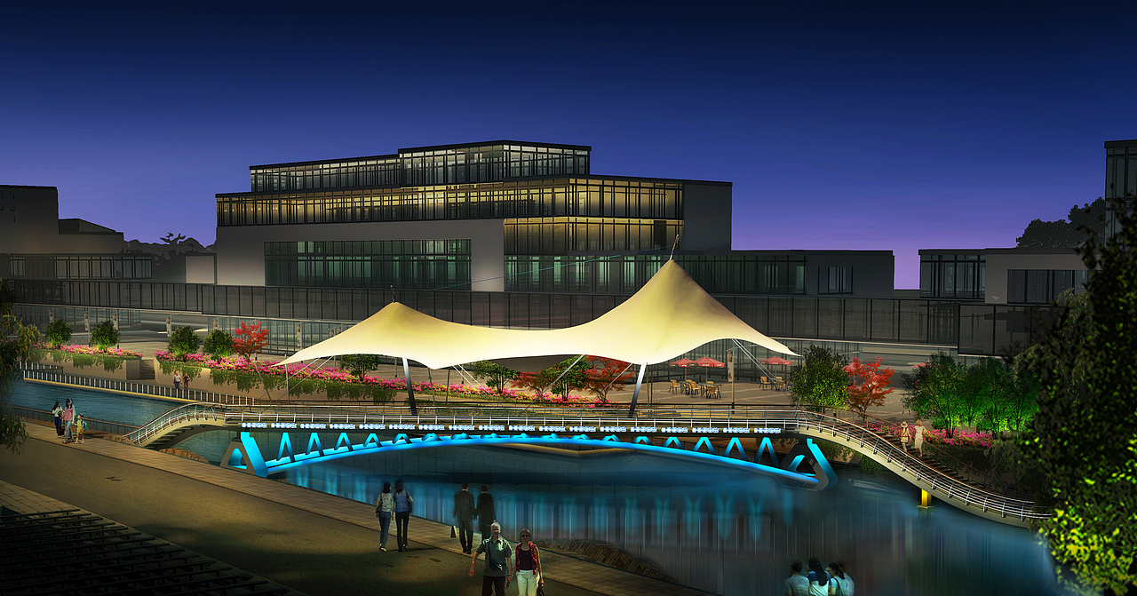 桥梁景观灯光照明设计