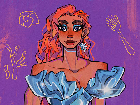 海莉🪸（个人主页-ZNjU2NzU2OTY=） - 创作习作 - 站酷设计师Purplelike原创素材 - 站酷ZCOOL