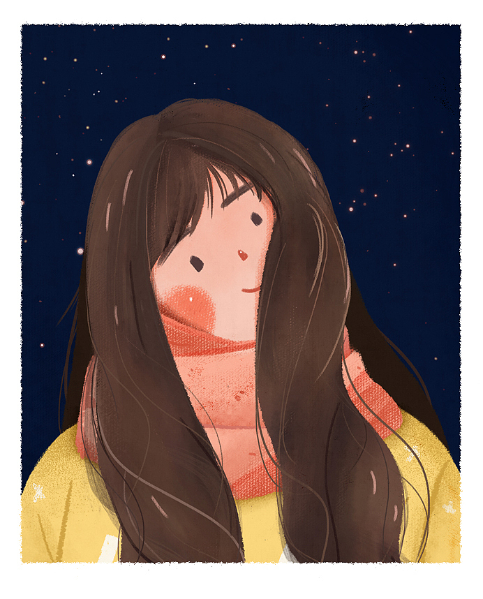 小白的插画练习01（图ZMTAyODg0Mjc2） - 创作习作 - 站酷设计师小鱼干57原创素材 - 站酷ZCOOL