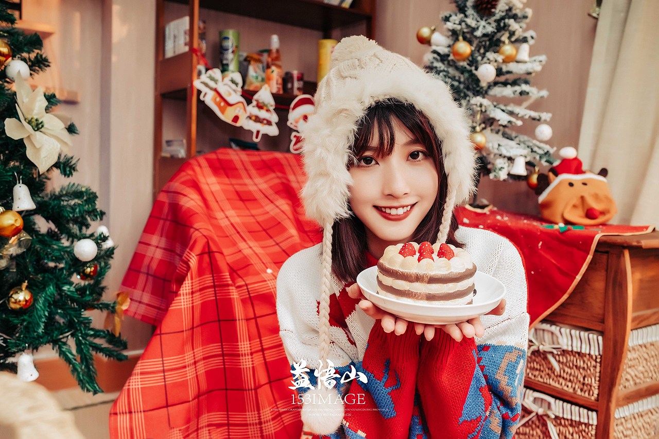 网红圣诞双胞胎姐妹