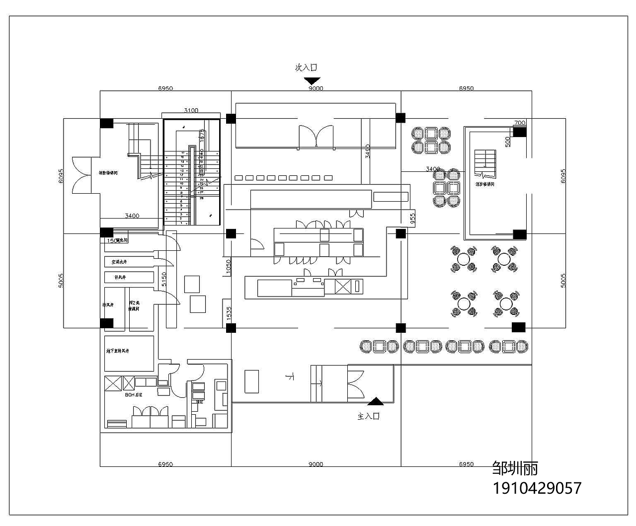 上海星巴克cad图