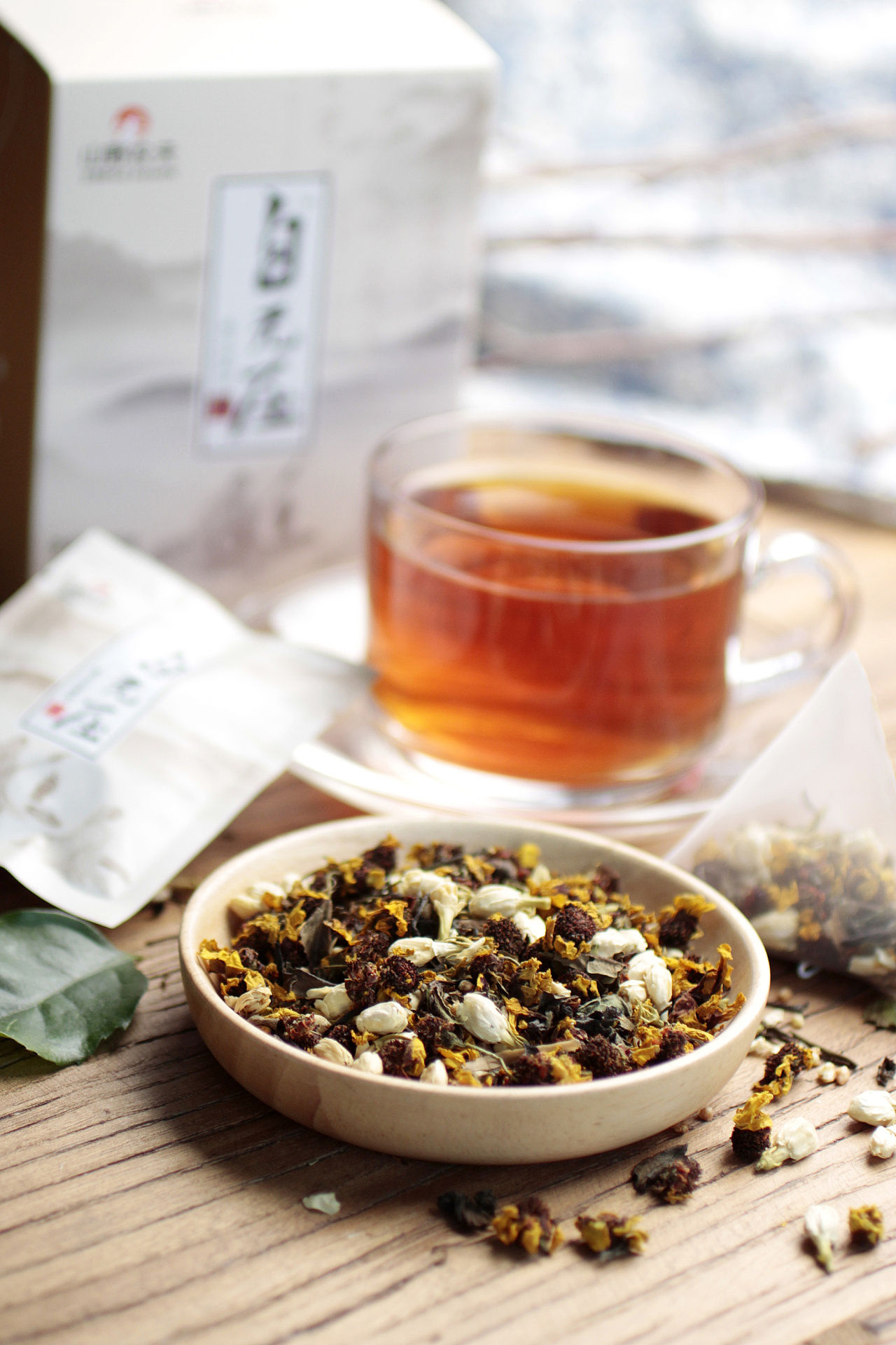 自无压拍摄(复方花草茶系列)