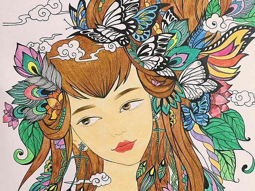 望美人兮天一方（个人主页-ZMjQ5MzcyODA=） - 商业插画 - 站酷设计师归途中的刺鸟原创素材 - 站酷ZCOOL