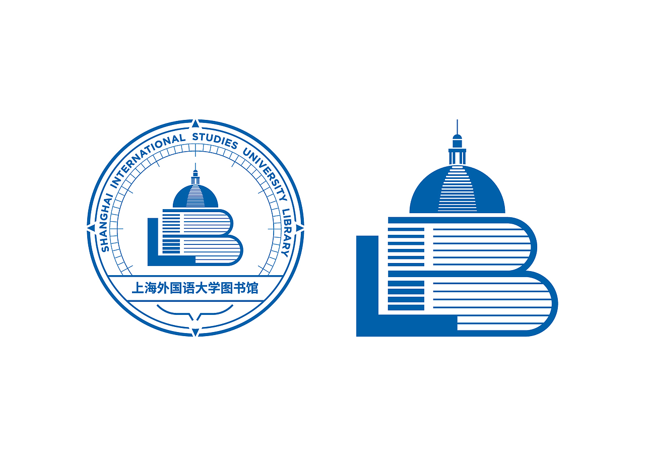 上海外国语大学图书馆（图ZMTgzNDcwNDg4） - Logo - 站酷设计师杰拉米原创素材 - 站酷ZCOOL