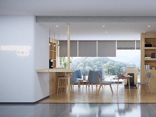 南网充电站效果图