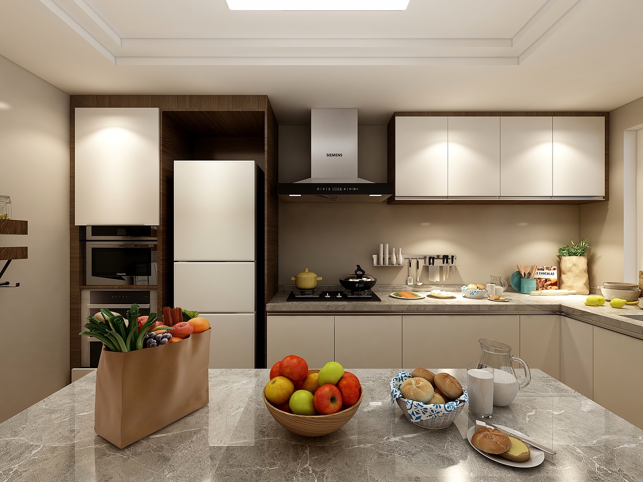 全屋定制-现代风格瑞典柚木系列展厅（图ZMTM0MTE4Mjg4） - 家装设计 - 站酷设计师乐一Lit原创素材 - 站酷ZCOOL