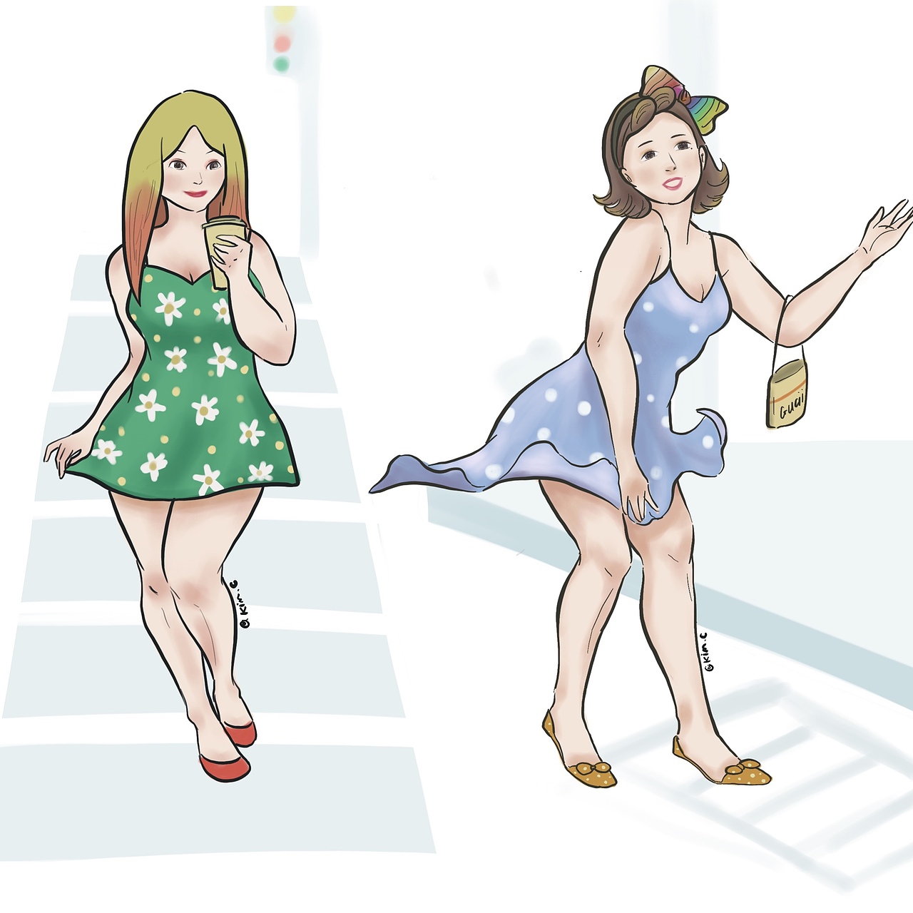 人物练习（图ZMjM0NTUyMDM2） - 创作习作 - 站酷设计师金kimC原创素材 - 站酷ZCOOL