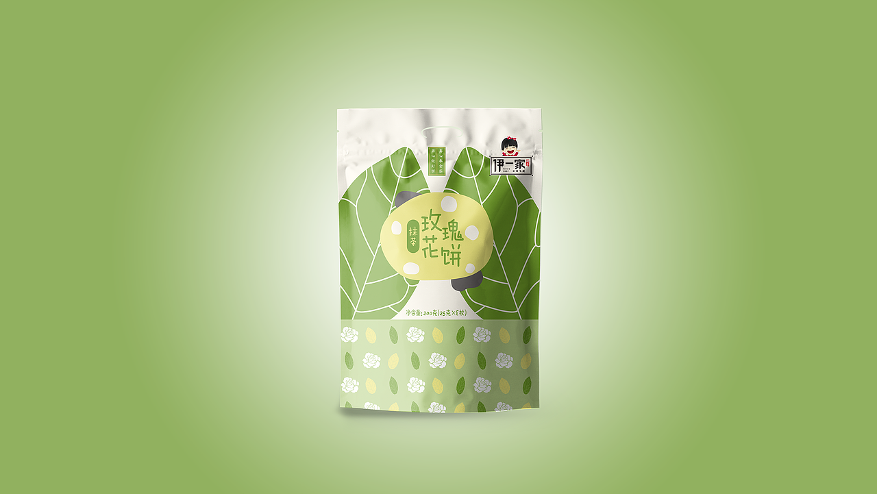 伊一家玫瑰花饼