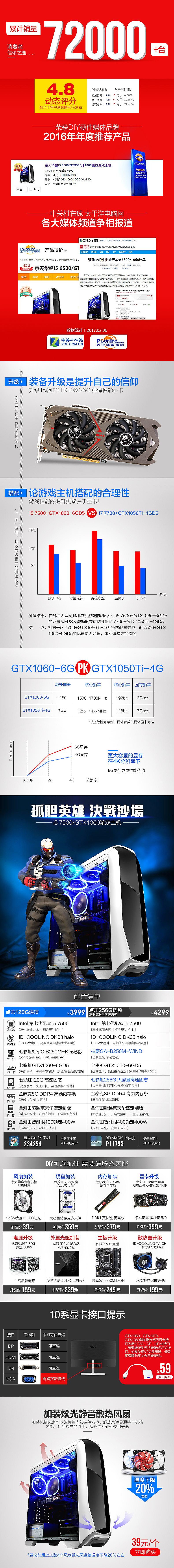 | 京天华盛 | 电脑主机详情页（图ZNzk2NzU4NjA=） - 电商 - 站酷设计师颓颓原创素材 - 站酷ZCOOL