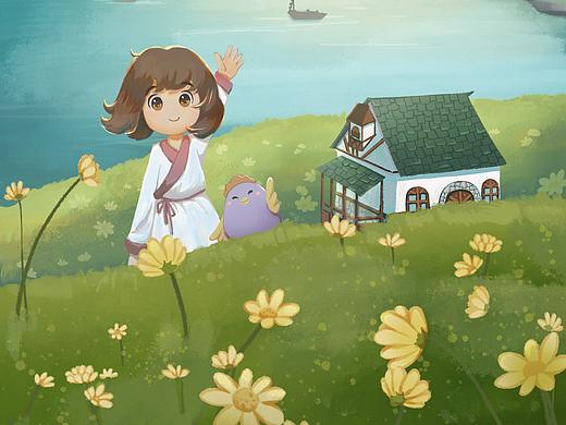 小叶子和小茄子（个人主页-ZNDQ1NDU1MjA=） - 艺术插画 - 站酷设计师紫星映夜原创素材 - 站酷ZCOOL
