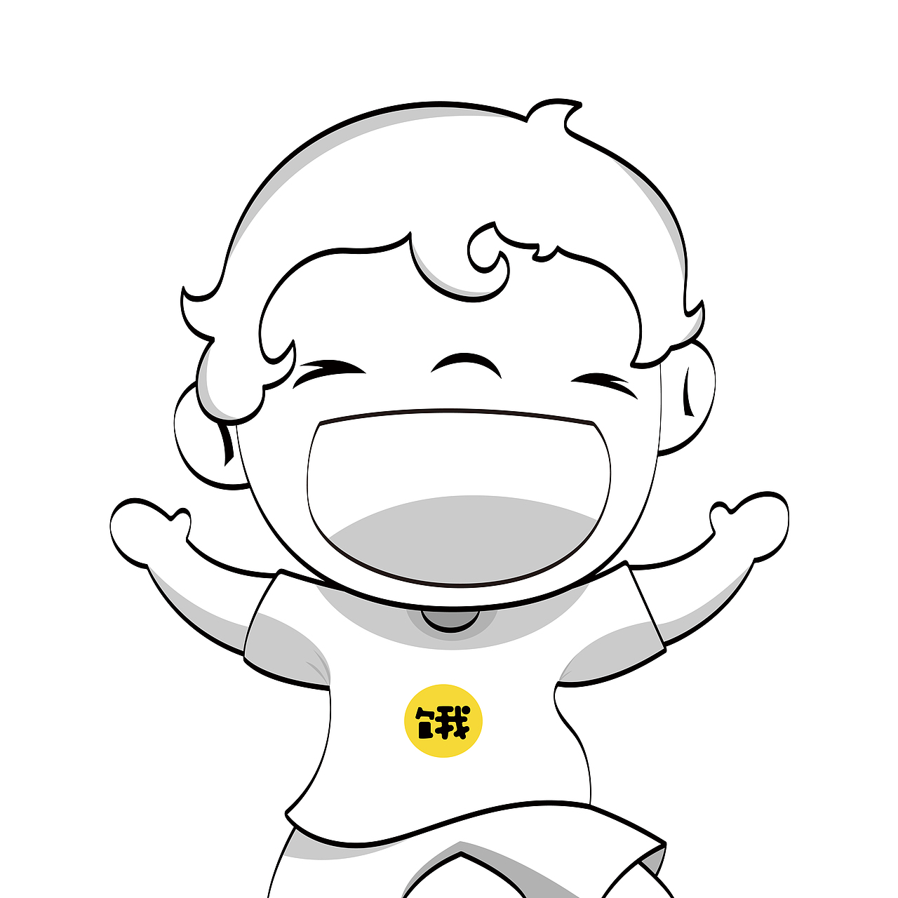 拿着糖葫芦的男宝与女宝