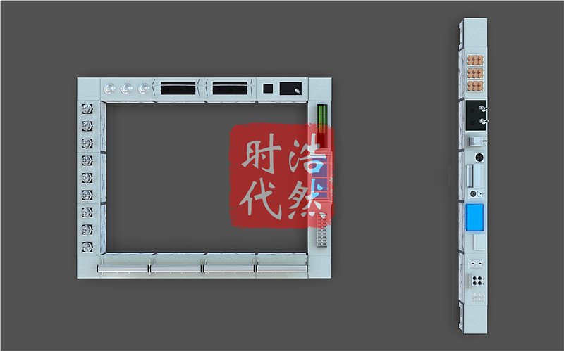 自助餐台图片