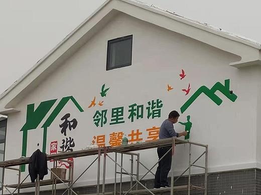 墙面彩绘|丙烯手绘|喷绘广告|展览海报