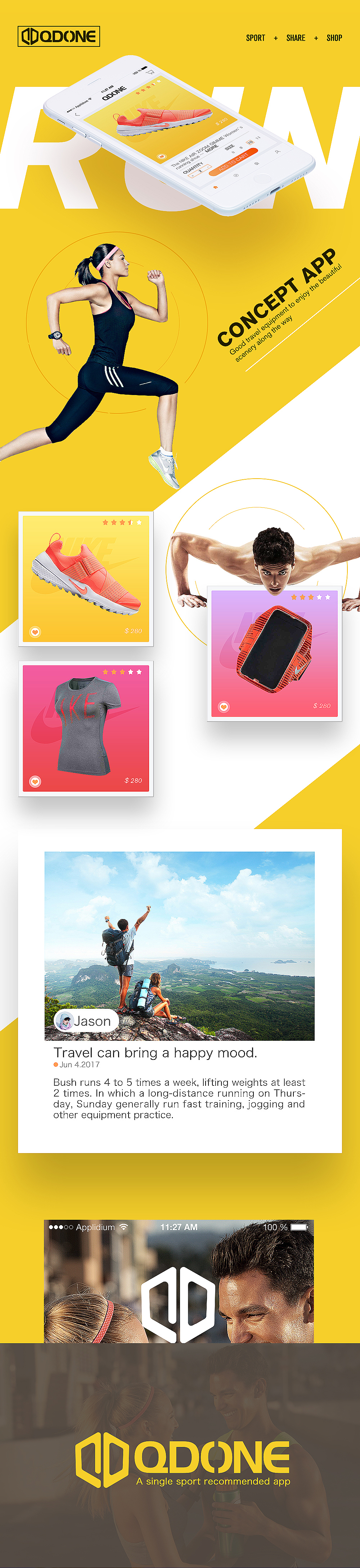 QDONE CONCEPT APP（图ZNzcxNjczNTY=） - APP界面 - 站酷设计师10TAIL原创素材 - 站酷ZCOOL