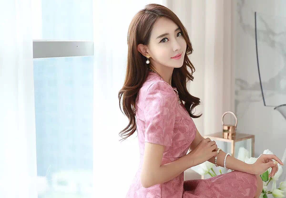 韩模电商女装模特拍图 服装拍图 模特服装街拍网拍