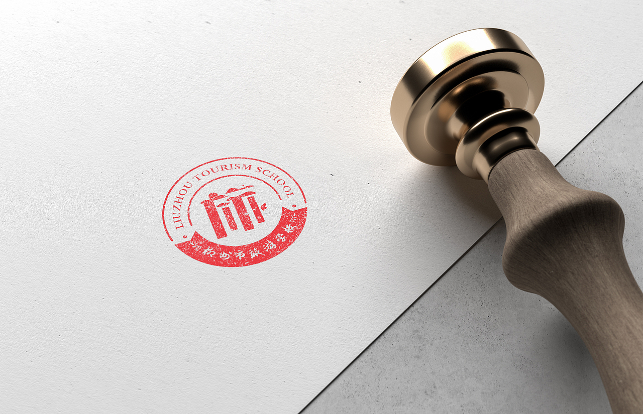 柳州旅游学校品牌形象升级/学校logo#品牌设计（图ZMzQ3MzIyNDcy） - Logo - 站酷设计师子绯鱼丨design原创素材 - 站酷ZCOOL