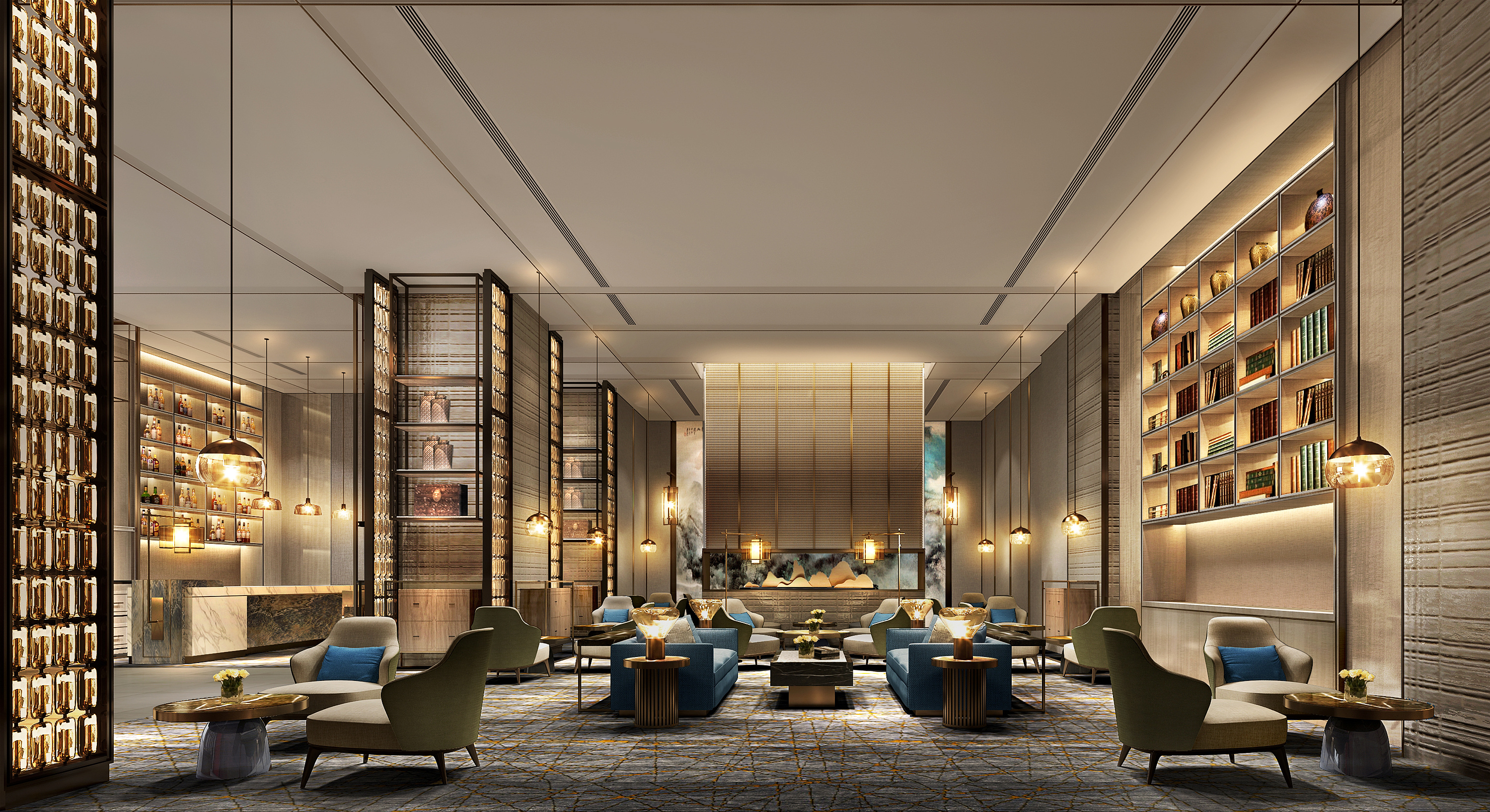 某五星酒店室内照明设计