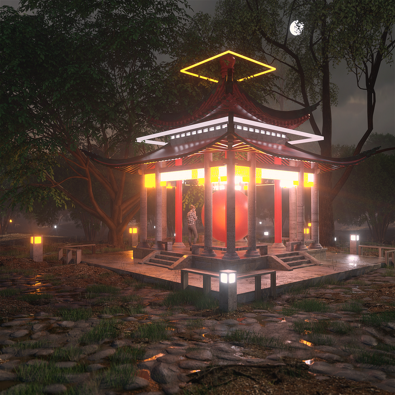 C4D_everydays render-- June 2017