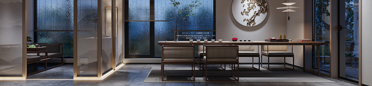 深夜-茶館（圖ZMjI3MjUwNzQw） - 家裝設(shè)計(jì) - 站酷設(shè)計(jì)師JIANZHU丶VISION原創(chuàng)素材 - 站酷ZCOOL