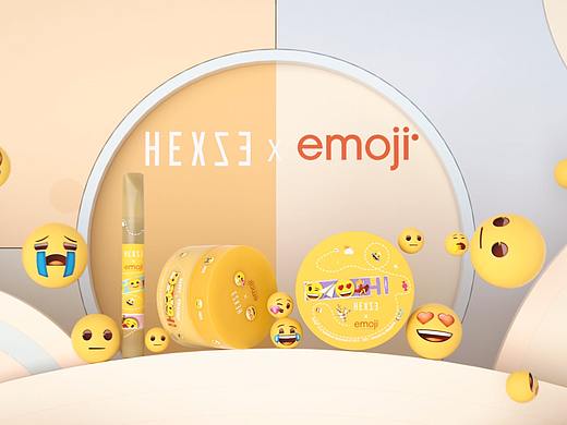 c4d产品动画-emoji产品联名款
