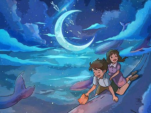 星空之旅—插画