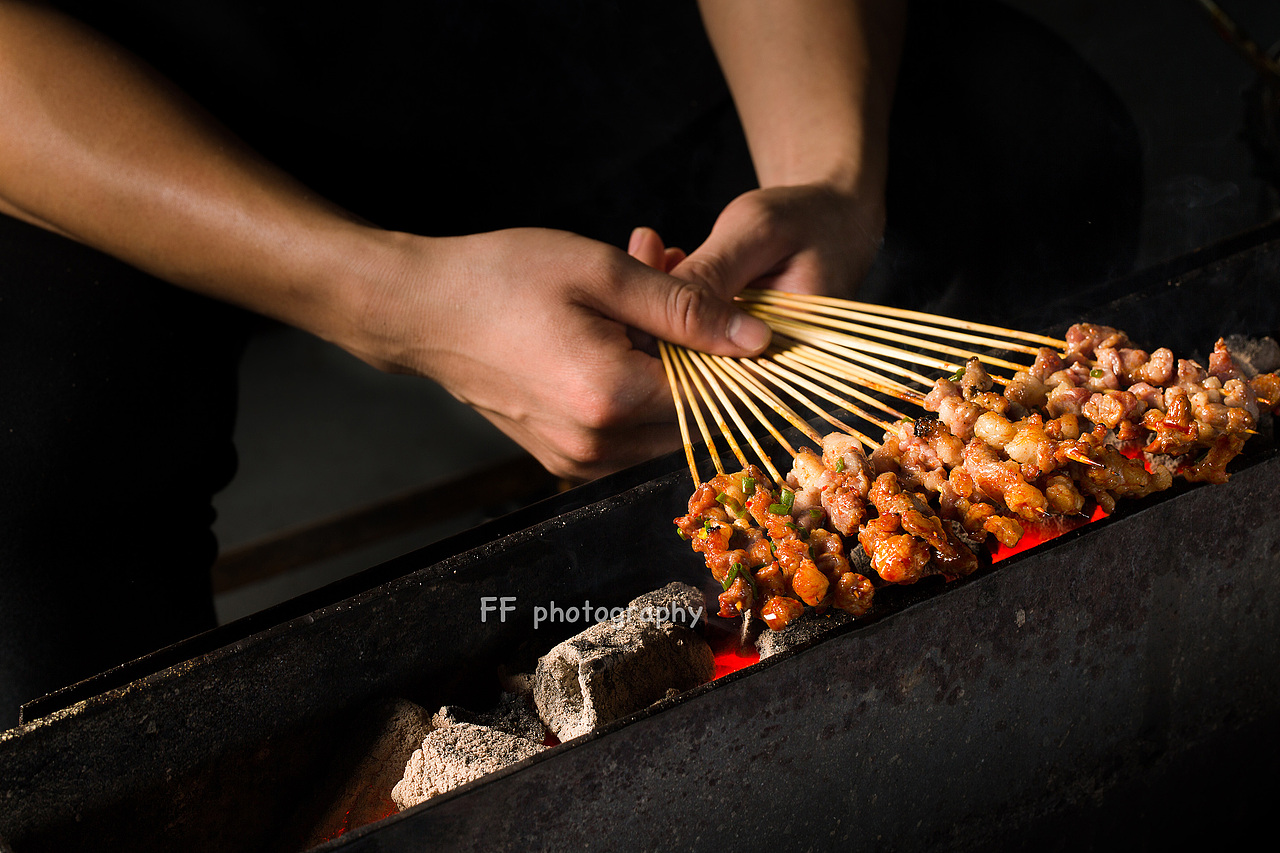 带着深夜回忆的烟火气—烤串拍摄