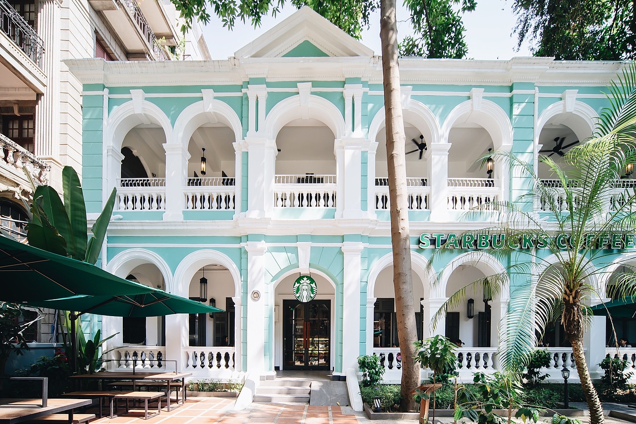 星巴克咖啡沙面店