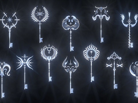 托勒密新世纪占卜&星座系列钥匙｛虚拟藏品｝