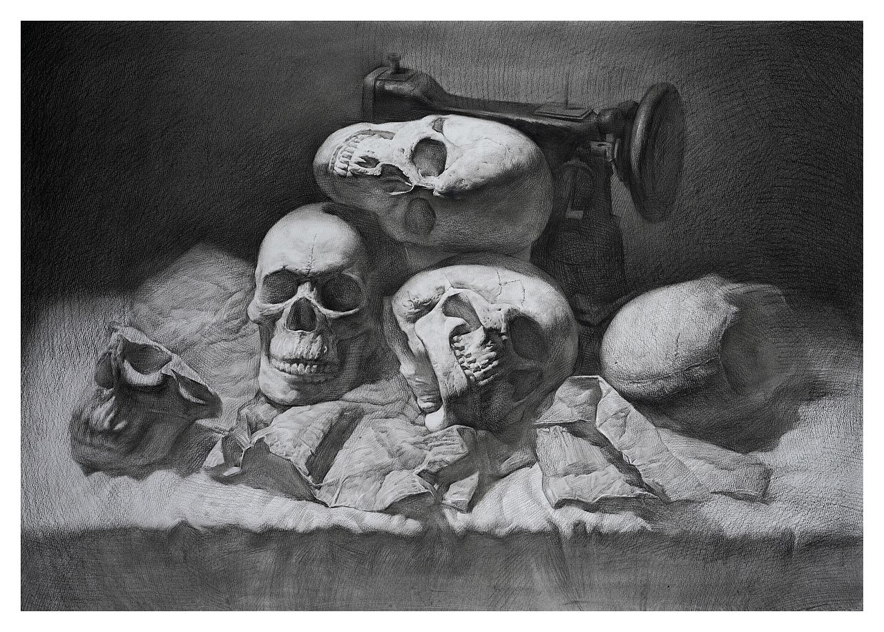 Dyson素描习作（图ZMTcwNjczMjY4） - 绘画 - 站酷设计师hst绘画爱好者原创素材 - 站酷ZCOOL