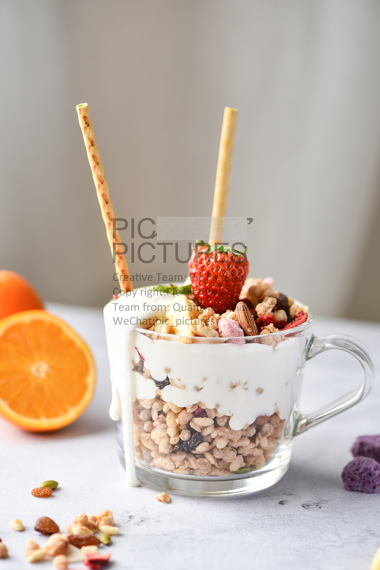 元气一天从早餐开始——麦片拍摄