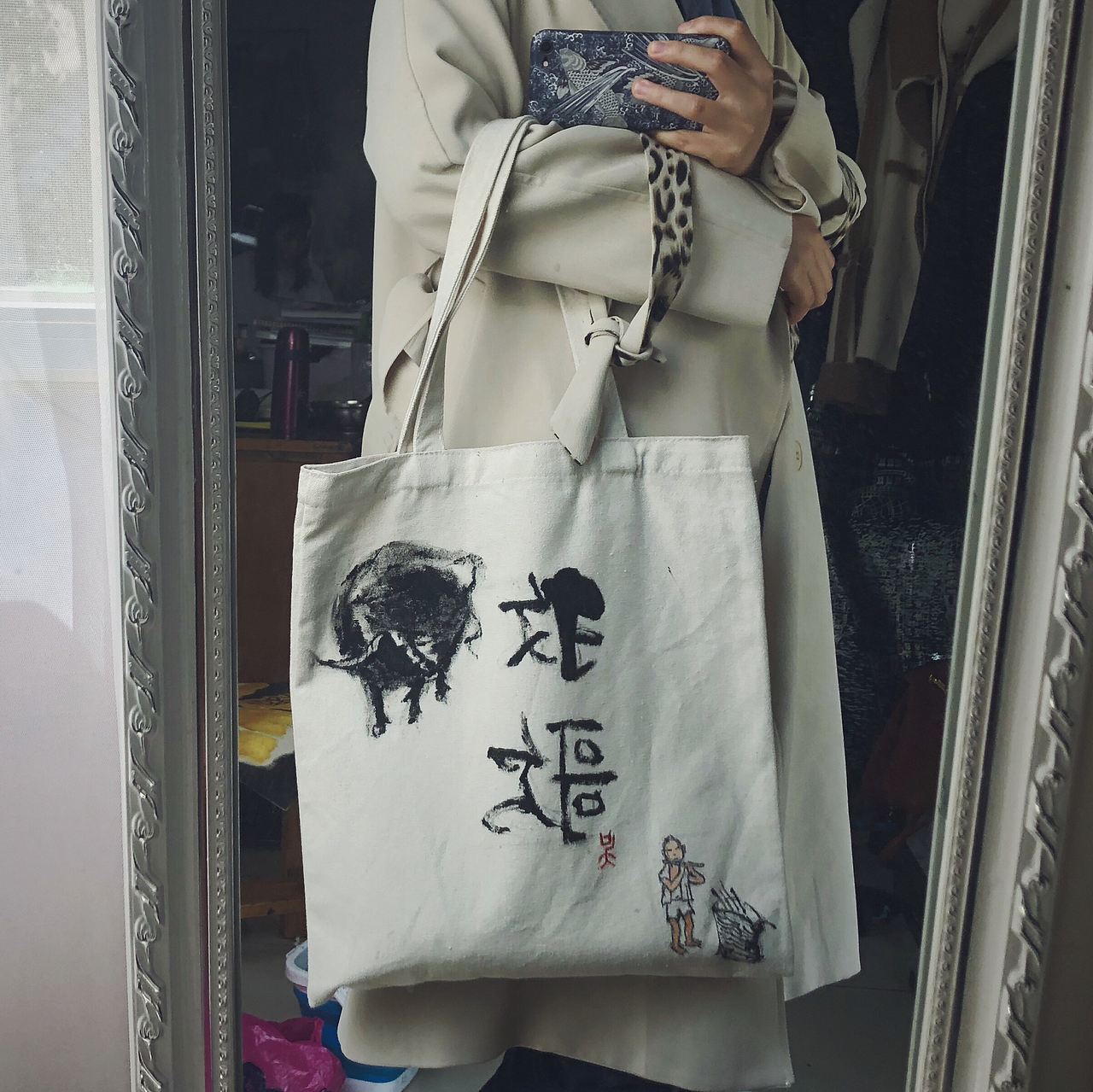 环保袋/帆布袋设计——《牧歌》（图ZMTUyOTk1MjM2） - 生活用品 - 站酷设计师T扬之水原创素材 - 站酷ZCOOL