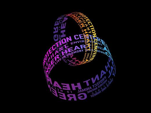 环绕字排版动画练习（个人主页-ZNTY3MDYwNzI=） - 动效设计 - 站酷设计师大黃蜂少女原创素材 - 站酷ZCOOL