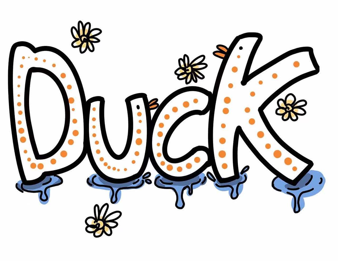 动物的英文字体设计