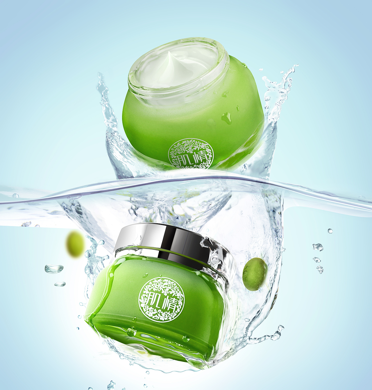 (幸美股份旗下)植美村化妆品创意摄影系列