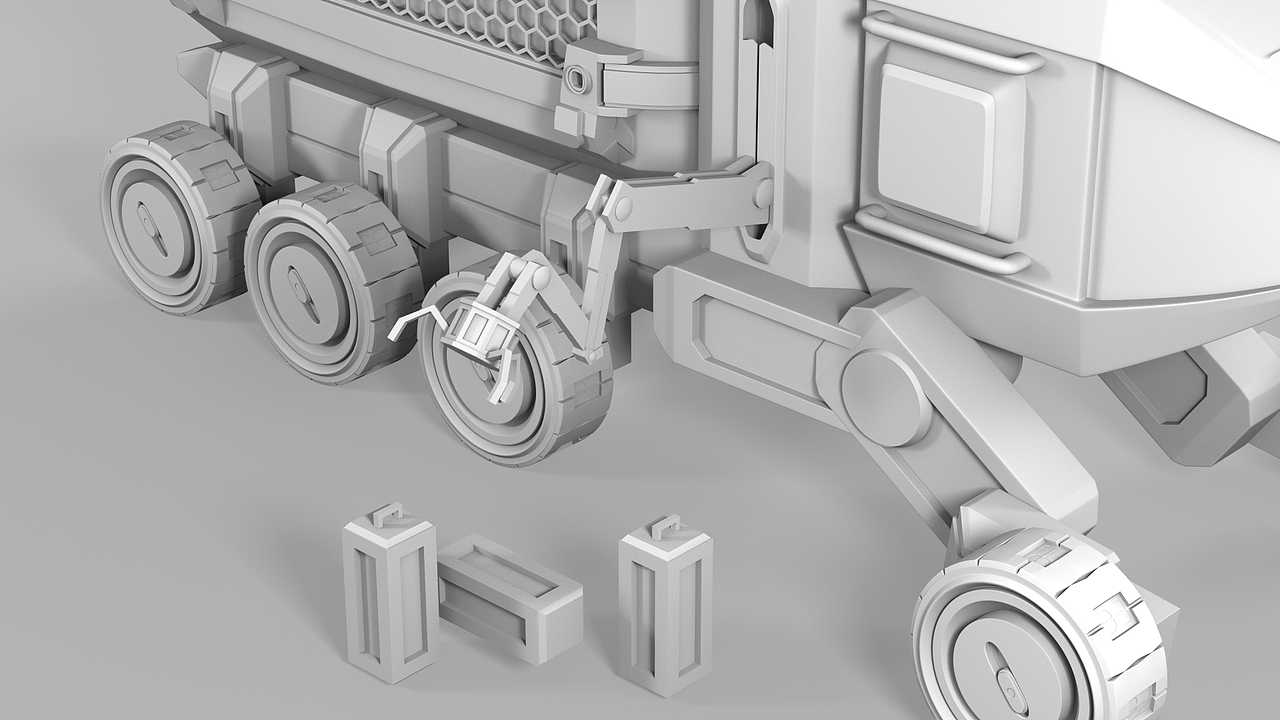 C4D建模学习作品（白模）（图ZMjQ3Nzg0Njgw） - 其他三维 - 站酷设计师WhileCraft白石原创素材 - 站酷ZCOOL