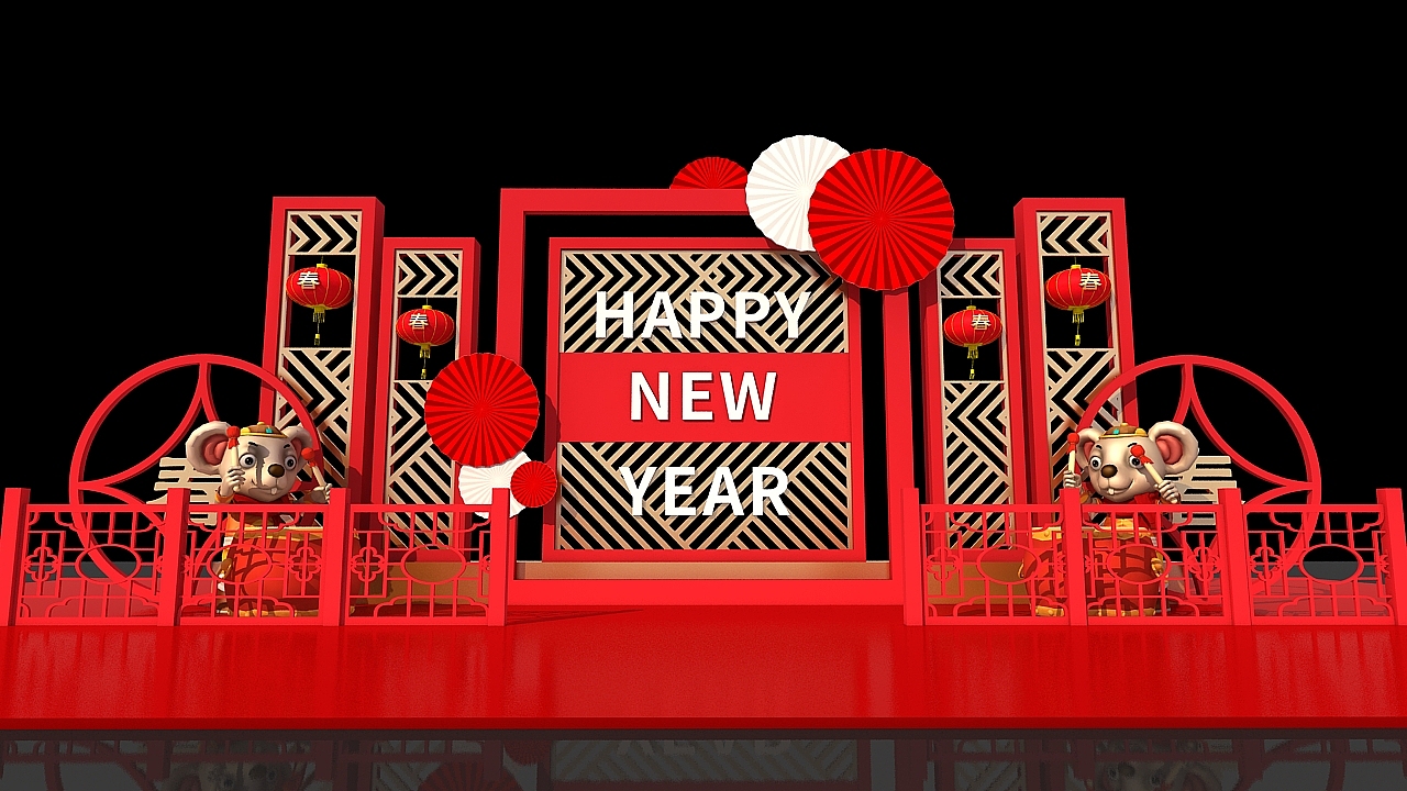 国风美陈（图ZMTg1MDE2NTMy） - 舞台美术 - 站酷设计师漳州之歌原创素材 - 站酷ZCOOL